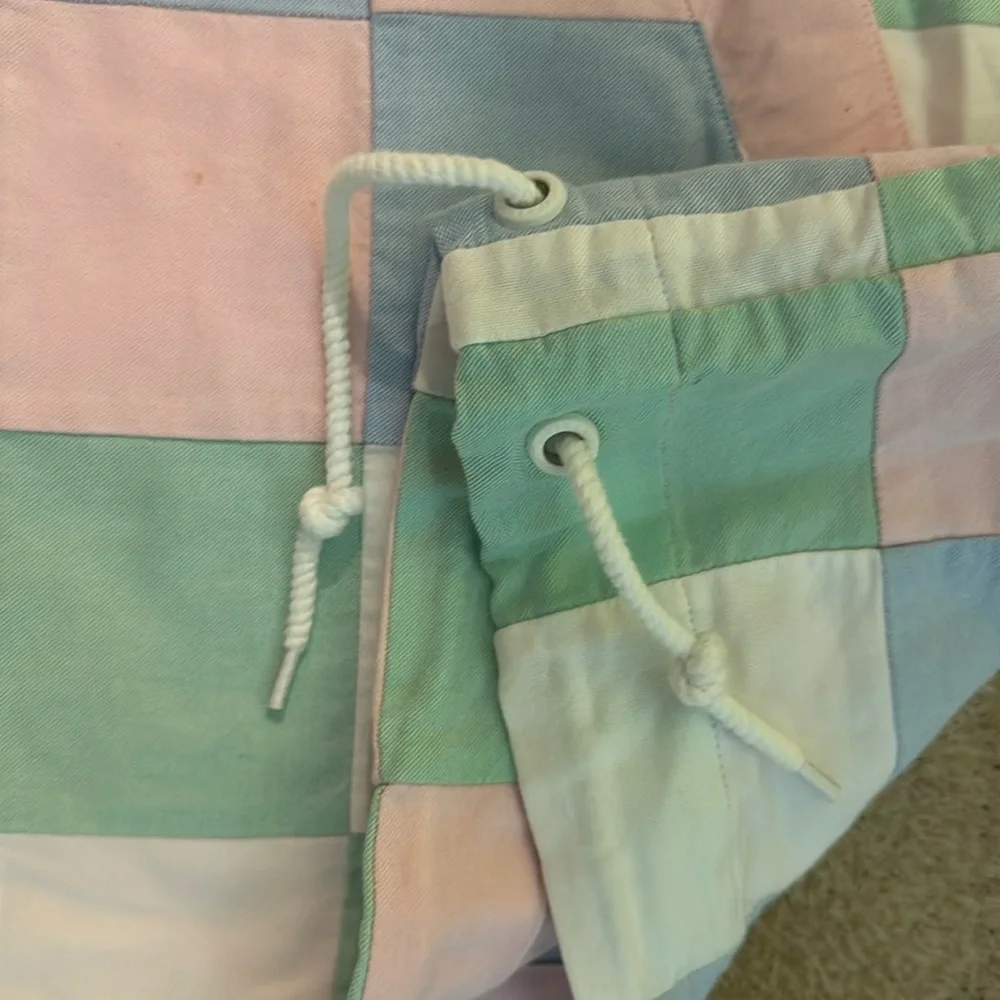 Vineyard Vines Women's Offshore Pastel Oxford Patchwork Hoodie Preppy & Fun! - Picture 11 of 13